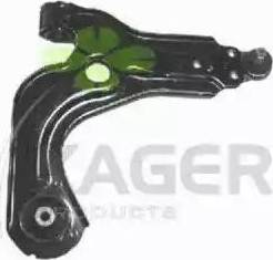 Kager 870601 - Шаровая опора, несущий / направляющий шарнир autospares.lv