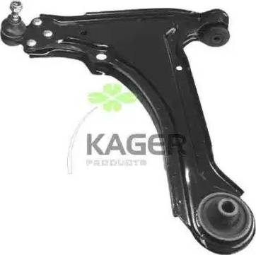 Kager 870296 - Шаровая опора, несущий / направляющий шарнир autospares.lv