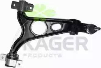 Kager 870274 - Рычаг подвески колеса autospares.lv