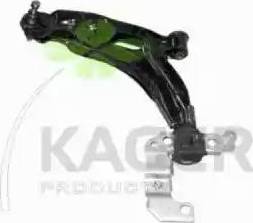 Kager 870745 - Рычаг подвески колеса autospares.lv