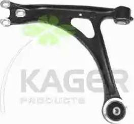 Kager 870729 - Рычаг подвески колеса autospares.lv