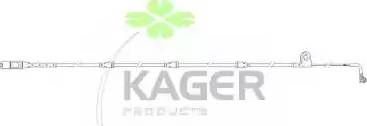 Kager 35-3061 - Сигнализатор, износ тормозных колодок autospares.lv