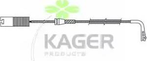 Kager 35-3035 - Сигнализатор, износ тормозных колодок autospares.lv