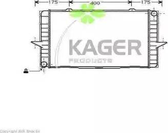 Kager 31-1155 - Подшипник ступицы колеса, комплект autospares.lv