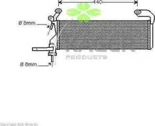 Kager 311843 - Топливный радиатор autospares.lv