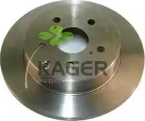 Kager 37-1147 - Тормозной диск autospares.lv