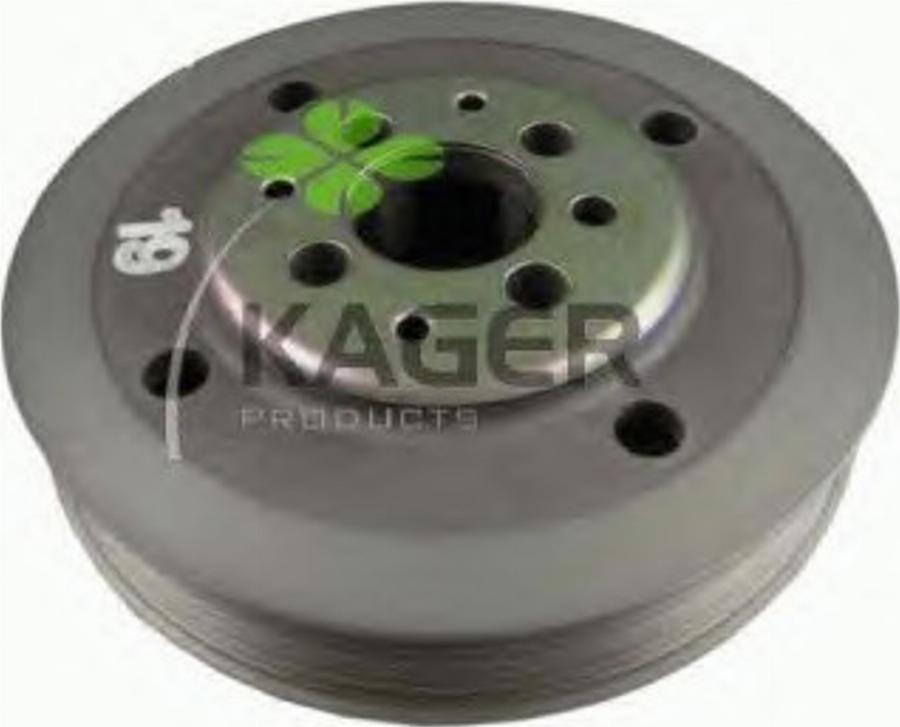 Kager 27-1545 - Шкив коленчатого вала autospares.lv