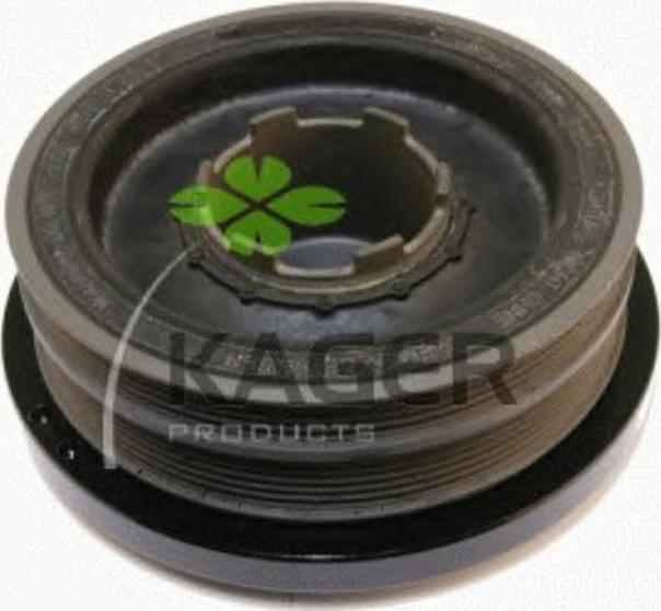 Kager 27-1328 - Шкив коленчатого вала autospares.lv