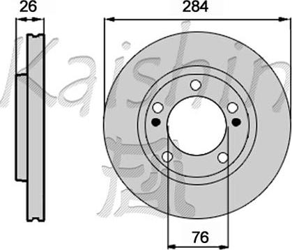 AP 15073 - Тормозной диск autospares.lv