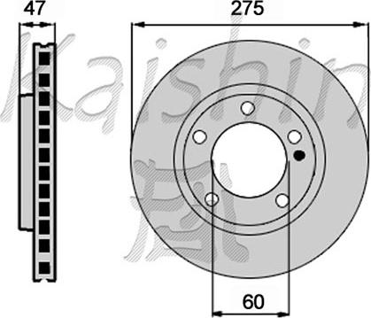 ACDelco 19372202 - Тормозной диск autospares.lv