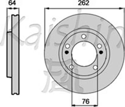 KIA S584112K300 - Тормозной диск autospares.lv