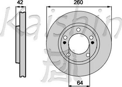 Oyodo 40H4031-OYO - Тормозной диск autospares.lv