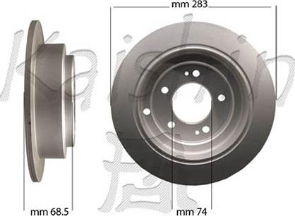 Kaishin CBR374 - Тормозной диск autospares.lv