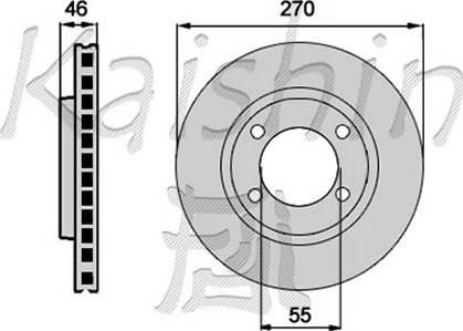 MAZDA N0YY-33-5X - Тормозной диск autospares.lv