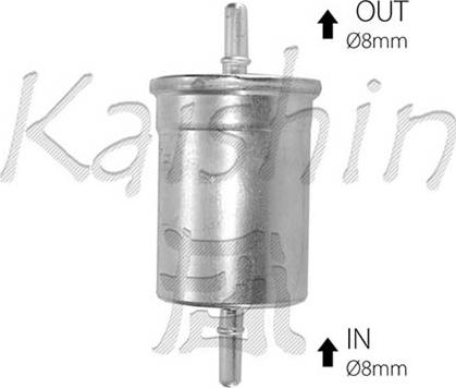 Kaishin FC1119 - Топливный фильтр autospares.lv