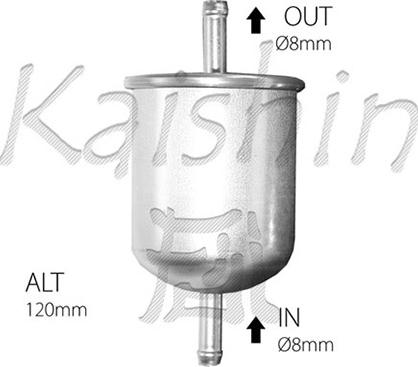 Kaishin FC236 - Топливный фильтр autospares.lv