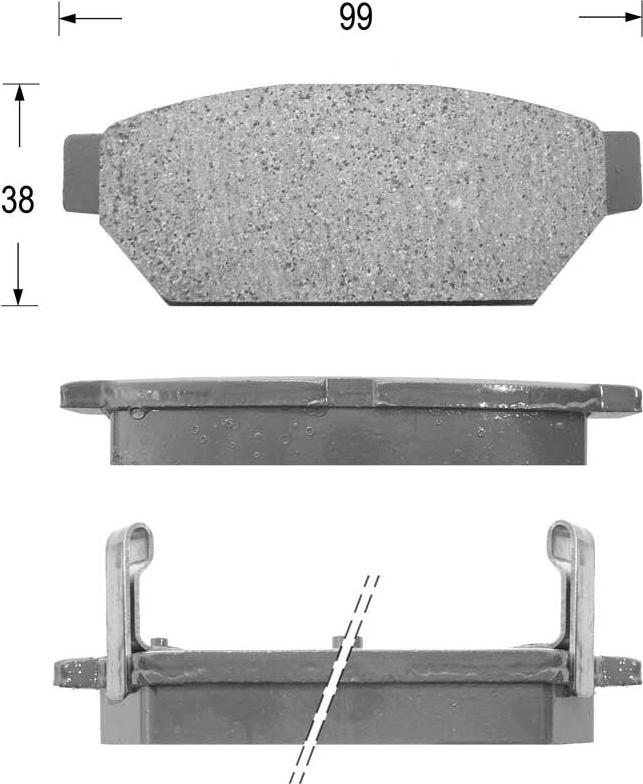 Kaishin FK6067 - Тормозные колодки, дисковые, комплект autospares.lv