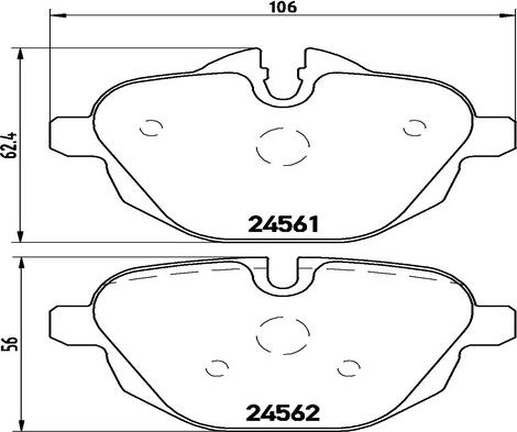 Kaishin FK20092 - Тормозные колодки, дисковые, комплект autospares.lv