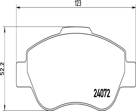 Kaishin FK20049 - Тормозные колодки, дисковые, комплект autospares.lv