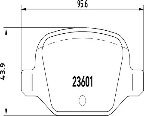 Kaishin FK20043 - Тормозные колодки, дисковые, комплект autospares.lv