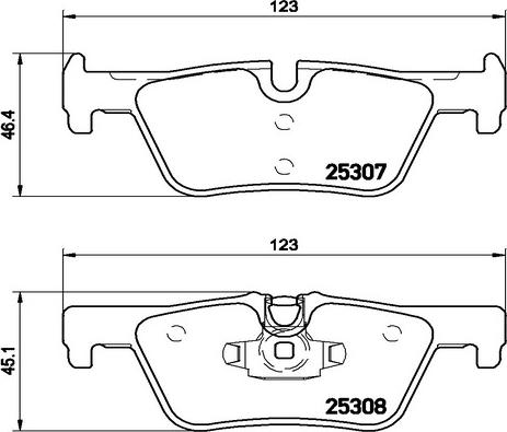 Kaishin FK20065 - Тормозные колодки, дисковые, комплект autospares.lv