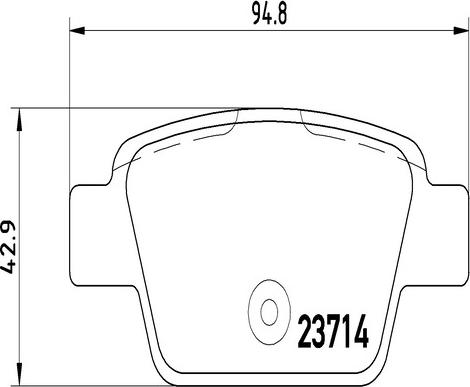 Kaishin FK20009 - Тормозные колодки, дисковые, комплект autospares.lv