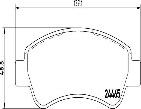 Kaishin FK20016 - Тормозные колодки, дисковые, комплект autospares.lv