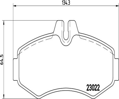 Kaishin FK20020 - Тормозные колодки, дисковые, комплект autospares.lv