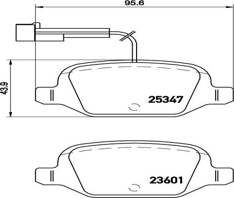 Kaishin FK20021 - Тормозные колодки, дисковые, комплект autospares.lv