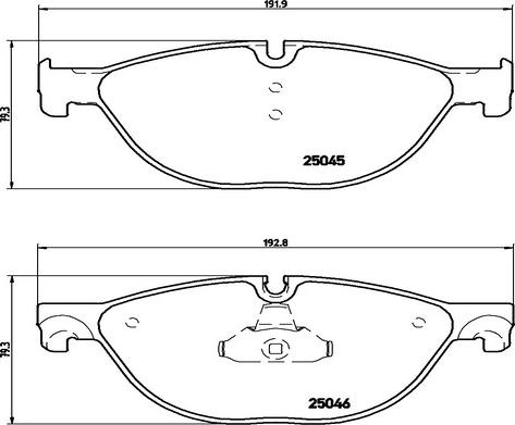 Kaishin FK20126 - Тормозные колодки, дисковые, комплект autospares.lv