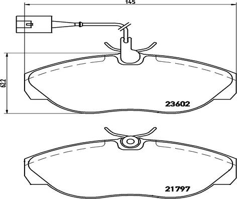 Kaishin FK20306 - Тормозные колодки, дисковые, комплект autospares.lv