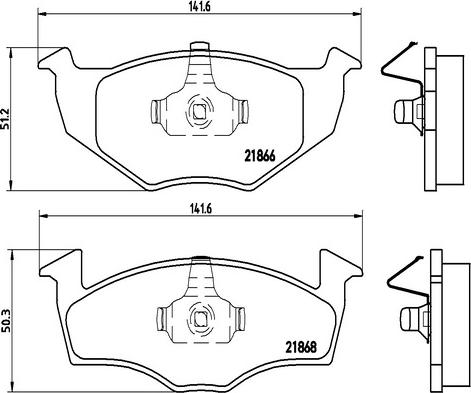 Kaishin FK20290 - Тормозные колодки, дисковые, комплект autospares.lv