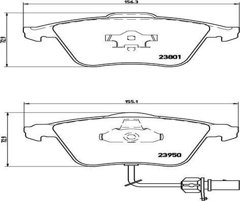 Kaishin FK20240 - Тормозные колодки, дисковые, комплект autospares.lv