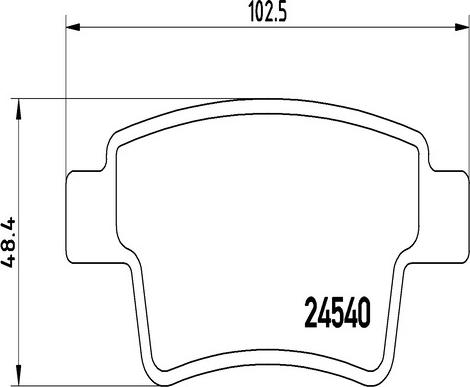 Kaishin FK20208 - Тормозные колодки, дисковые, комплект autospares.lv