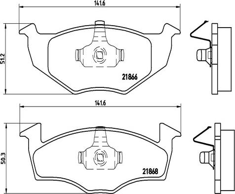 Kaishin FK20216 - Тормозные колодки, дисковые, комплект autospares.lv