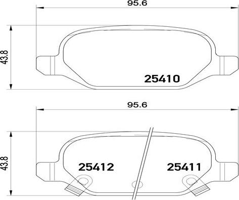 Kaishin FK20213 - Тормозные колодки, дисковые, комплект autospares.lv