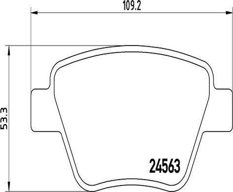 Kaishin FK20236 - Тормозные колодки, дисковые, комплект autospares.lv