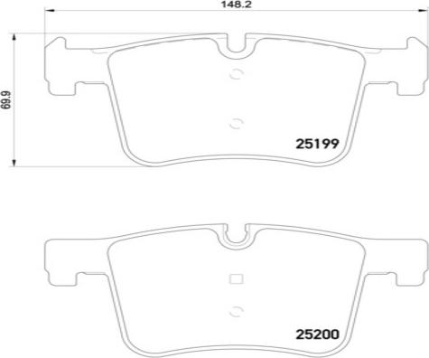 Kaishin FK20227 - Тормозные колодки, дисковые, комплект autospares.lv