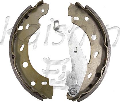 Kaishin K10002 - Комплект тормозных колодок, барабанные autospares.lv