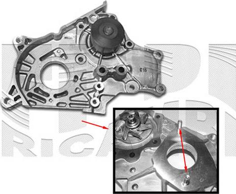 Kaishin WPK300 - Водяной насос autospares.lv