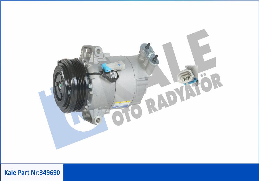 KALE OTO RADYATÖR 349690 - Компрессор кондиционера autospares.lv