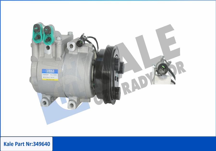 KALE OTO RADYATÖR 349640 - Компрессор кондиционера autospares.lv