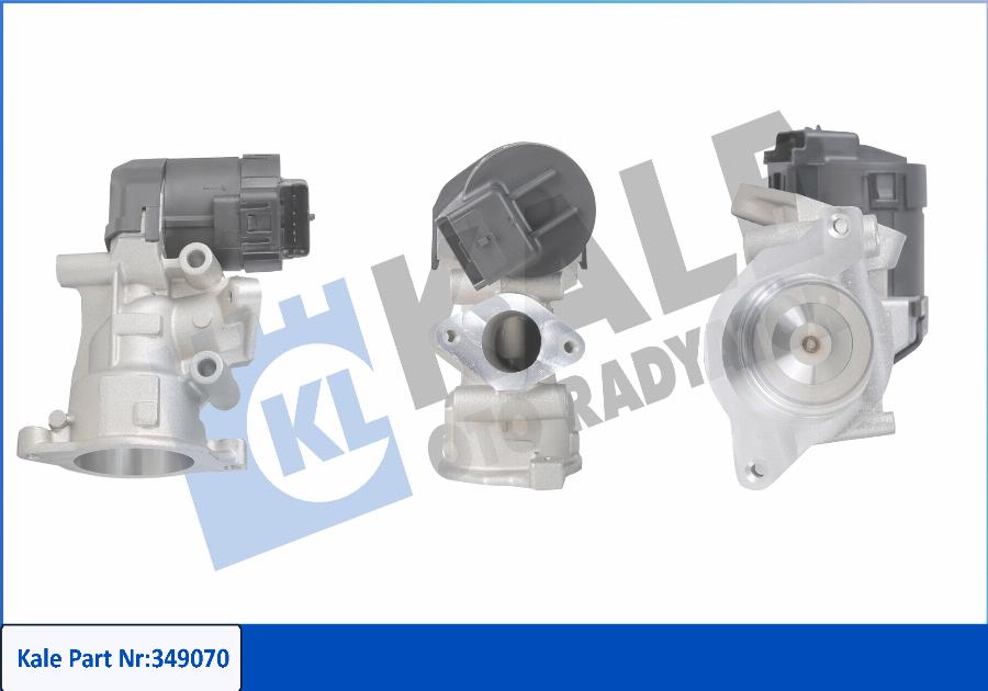 KALE OTO RADYATÖR 349070 - Клапан возврата ОГ autospares.lv