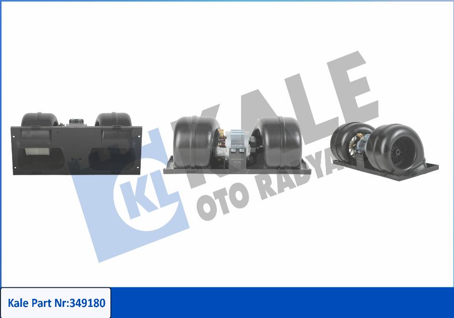 KALE OTO RADYATÖR 349180 - Вентилятор салона autospares.lv