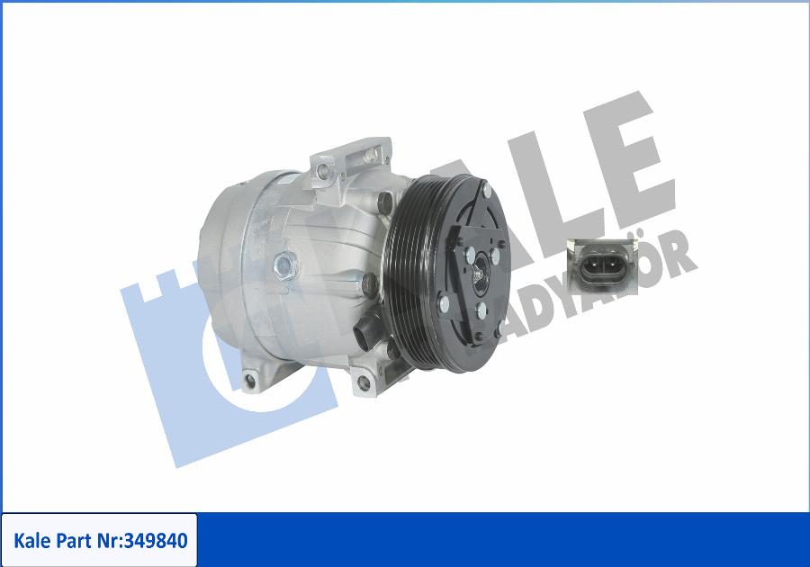 KALE OTO RADYATÖR 349840 - Компрессор кондиционера autospares.lv