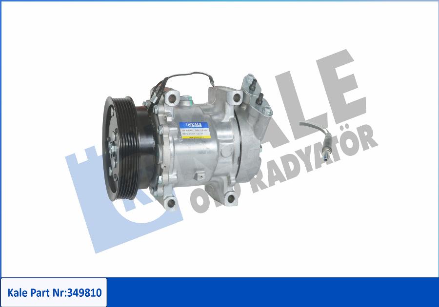 KALE OTO RADYATÖR 349810 - Компрессор кондиционера autospares.lv