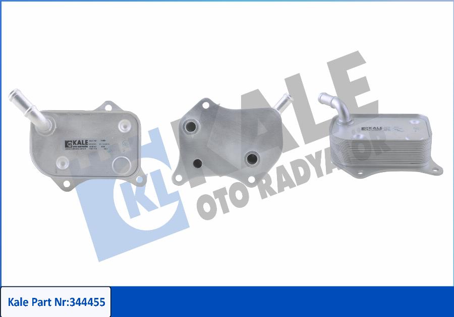 KALE OTO RADYATÖR 344455 - Масляный радиатор, двигательное масло autospares.lv