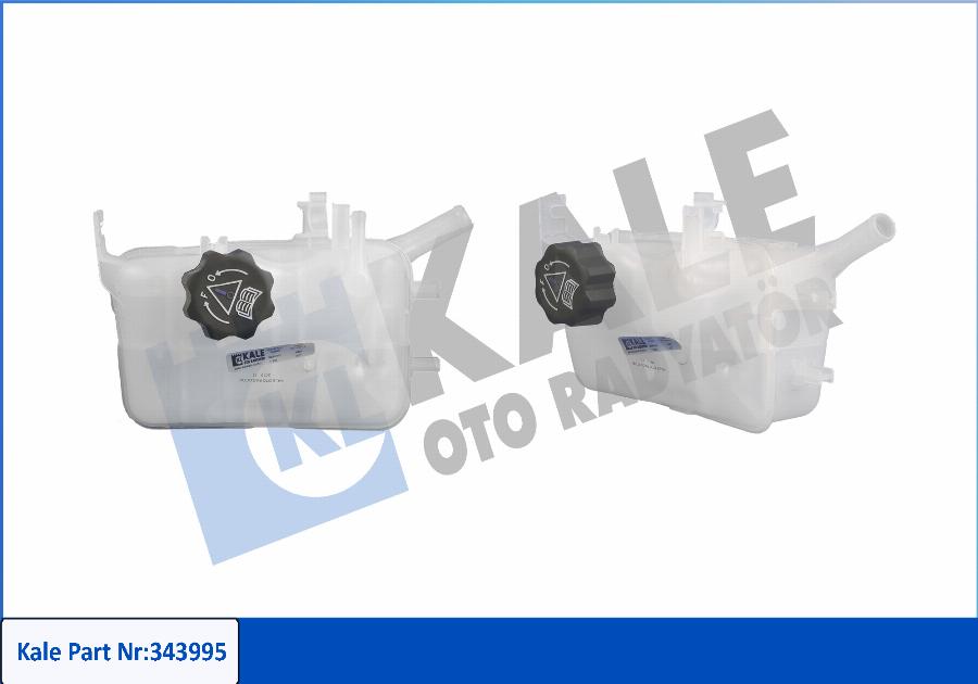 KALE OTO RADYATÖR 343995 - Компенсационный бак, охлаждающая жидкость autospares.lv