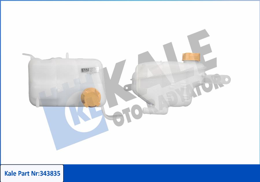 KALE OTO RADYATÖR 343835 - Компенсационный бак, охлаждающая жидкость autospares.lv