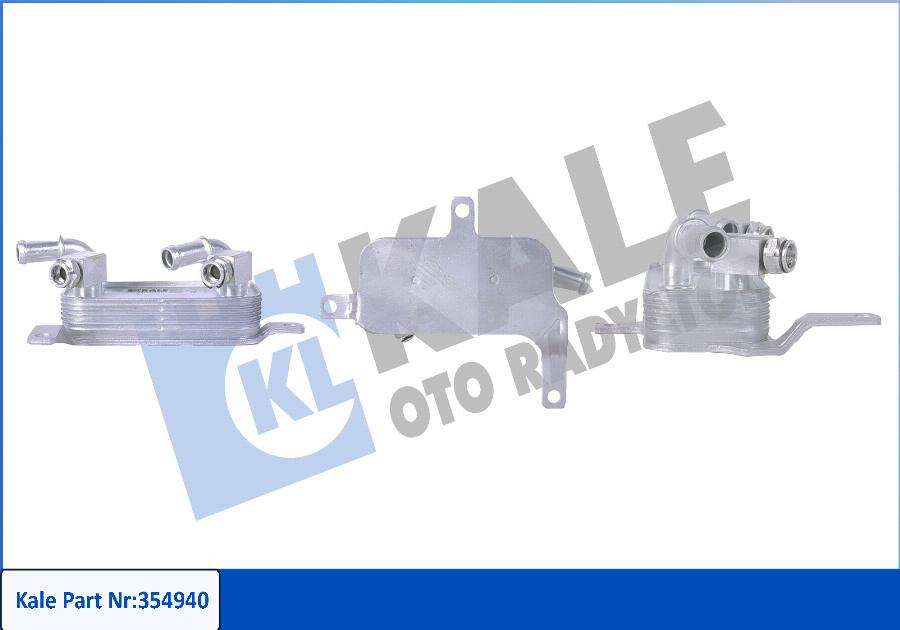 KALE OTO RADYATÖR 354940 - Масляный радиатор, автоматическая коробка передач autospares.lv